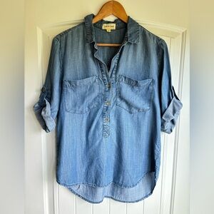 Cloth & Stone Tencel Chambray Top